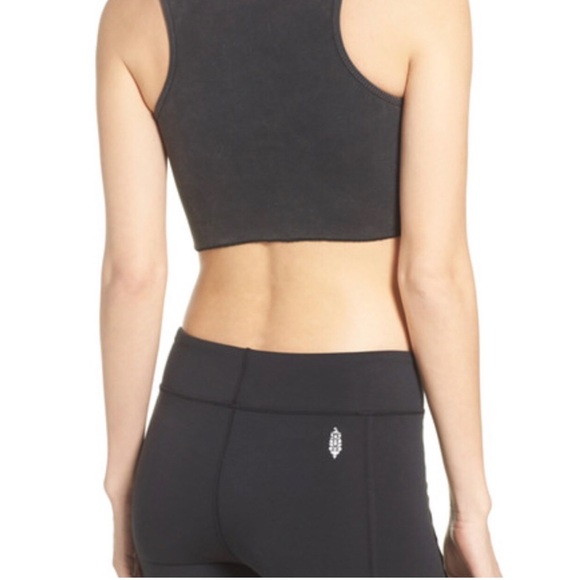 Free People Movement Courage Crop Top Red Clay Size Large. - Picture 15 of 16